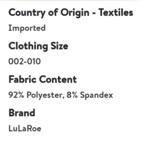 Lularoe☆ Turquoise Tall Curvey Leggings Poly/Spandex Solid EUC - Picture 7 of 7